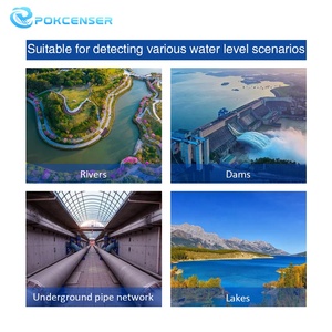Capteur de niveau radar sans contact IP67 Précision de 1 mm 4-20 mA/RS485/<span class=keywords><strong>HART</strong></span> pour lac/piscine/canaux ouverts/mer - Product Image 5