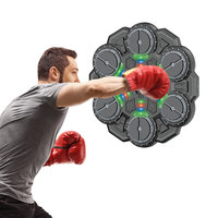 Machine de boxe musicale intelligente, dispositif d'entraînement électronique de réaction au mur pour la maison