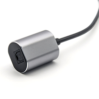 Cable de Audio de Fibra Óptica de Alta Fidelidad, Adaptador USB-C a TOSLINK Hembra con Revestimiento de PVC para Teléfonos Inteligentes y Computadoras Portátiles