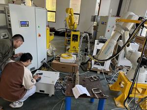 Công nghiệp tự động <span class=keywords><strong>3D</strong></span> ống kim loại tấm cánh tay robot máy cắt laser 6 trục cobot sợi laser cắt - Product Image 5