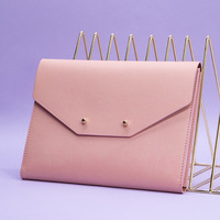 Carnet multifonctionnel A5 en cuir PU, style sac à main à trois volets, avec pochette intérieure en tissu/PP, peut accueillir un téléphone et un logo