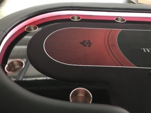 Mesa de <span class=keywords><strong>Ruleta</strong></span> con Luces LED para Casino, Mesa de Blackjack de Lujo para Club de Póker - Product Image 3