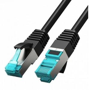 Câble réseau - câble RJ45 FTP Cat.5e de 8 m, couleur bleu et noir, idéal pour les connexions haut débit et la transmission de données - Product Image 1
