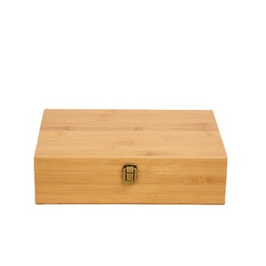 Caoxian bamboo and wood <b>box</b> flip-top <b>storage</b> <b>box</b> teacup gift <b>box</b> desktop <b>storage</b> <b>box</b> tea packaging wooden <b>box</b> - Product Image 5