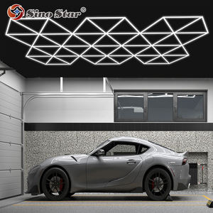 ST6106 4828mm * 2796mm LED esagono illuminazione tetto AC IP65 6500K negozio di riparazione auto ufficio Hotel paesaggio <span class=keywords><strong>Garage</strong></span> - Product Image 5