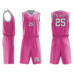Concevez votre propre uniforme de basket-ball, ensemble de maillots de basket-ball professionnels personnalisés, ensemble de basket-ball de qualité supérieure avec design personnalisé - Product Image 1