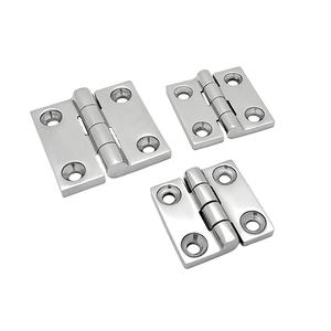 Bisagras de puerta de barco de cuatro secciones de acero inoxidable fundido a presión de precisión para accesorios marinos de yates y embarcaciones - Product Image 4