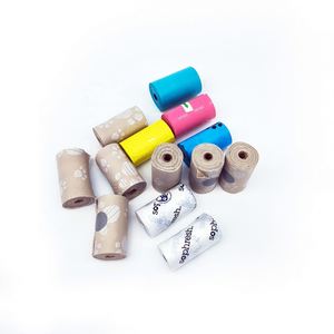 Custom Eco-Friendly Biodegradable Cornstarch <b>Compostable</b> Dog Poop Bags Pet Waste Disposal - Product Image 6
