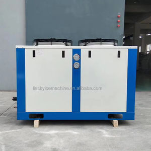 冷水机室9HP低故障半密封制冷冷冻冷藏室冷凝箱机组 - Product Image 1