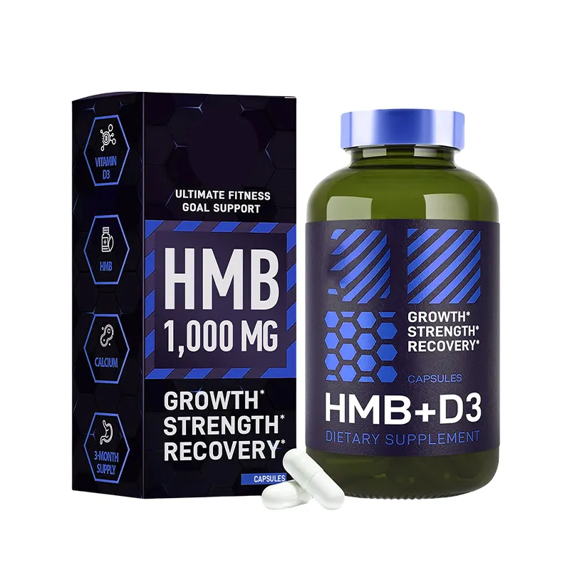 Private Label OEM nutrizione sportiva HMB integratore Hmb-ca vitamina D3 calcio HMB capsule