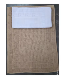 Tapis de bain en coton et polyester jacquard, épais, doux, absorbant, antidérapant, pour salle de bain, douche, hôtel, maison - Product Image 5