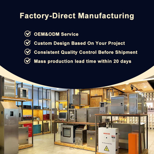 Caja de Distribución Eléctrica para Exteriores IP54, Impermeable, con Recubrimiento en Polvo, Caja Metálica para Electrónica, Panel de Control - Product Image 6