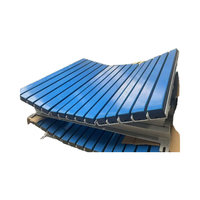 Pièces d'équipement neuves d'usine directe Baoke : Rouleaux en acier, caoutchouc, UHMWPE, PVC pour lit d'impact, capacité de charge 1000 kg, garantie 1 an