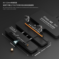IFIXES IA3 Support de fixation multifonctionnel pour coque arrière et support latéral d'écran, moule de pression pour réparation pour iPhone Samsung