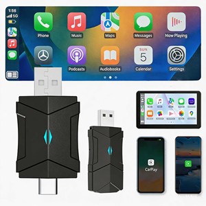 Wired to <b>Wireless</b> CarPlay <b>Adapter</b> Dongle - Smart USB/Type-C CarPlay Converter for OEM Wired CarPlay Cars - Product Image 2