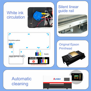 Sunika Tất Cả Trong Một Epson In DTF Phun Không Có Bột DTF Máy In Máy Bù Đắp Máy Cho T Áo Sơ Mi - Product Image 4