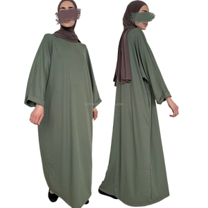 Abaya une pièce en jersey côtelé 2024 personnalisée Fabricant d'abaya Une pièce - Product Image 1