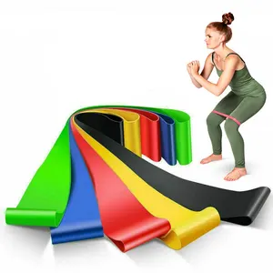 Meilleures ventes d'accessoires de gymnastique à domicile pour femmes, cercle de hanches, boucle de fesses, bande de fessier de résistance