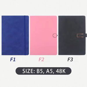 High Quality Custom Personalized Printed PU Notebook Hardcover Variety of Styles with Logo Inner Pages - Product Image 3