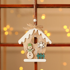 Decoraciones navideñas, adornos navideños de madera, regalos para niños, etiquetas para árboles de Navidad, decoraciones para escenas. - Product Image 2