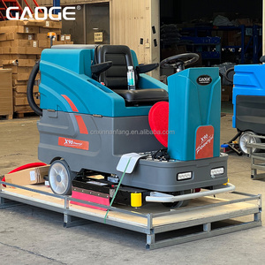 Autolaveuse autoportée GAOGE X96 à double brosse 170L, nettoyeur-sécheur robuste pour entrepôts, usines et nettoyage industriel - Product Image 2