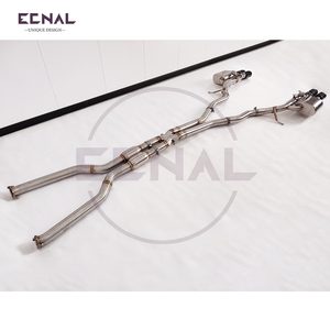 Escape Universal Profesional Ecnal Valvetronic para BMW E60 <span class=keywords><strong>E61</strong></span> <span class=keywords><strong>M5</strong></span> 5.0L 2003-2009, Acero Inoxidable SS304 con Válvula - Product Image 2