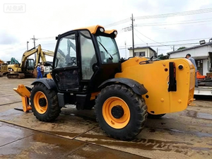 Chariot télescopique JCB 535-95 d'occasion, capacité 3,5 tonnes, hauteur de levage 9,5 m, d'origine britannique, pour la construction et l'agriculture - Product Image 5