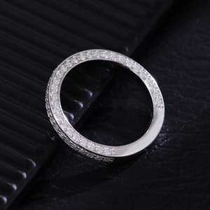 Usine En Gros <span class=keywords><strong>1</strong></span> <span class=keywords><strong>Carat</strong></span> Or <span class=keywords><strong>Diamant</strong></span> Bague 10k Bague En Or Blanc Rond Brilliant Cut Lab Grown Diamond <span class=keywords><strong>Prix</strong></span> Le Plus Bas Bague De Mariage - Product Image 1