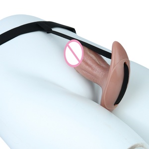 S8611 Dildo Anal de Silicona Realista con Base de Anclaje, Plug Anal con Correa para Juego en Pareja, Estimulador de Próstata de Uso Prolongado - Product Image 3