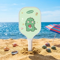En stock, expédition rapide, vente en gros, échantillon disponible, ensemble de raquettes de pickleball en fibre de verre pour enfants, pour les débutants parents-enfants, jeu familial