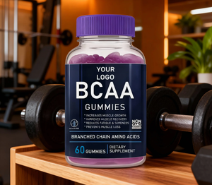 Creatina HCL BCAA Vitamina, Precio Directo de Fábrica, Suplemento Reforzador del Sistema Inmunitario, Gomitas Deportivas para Gimnasio, Vitamina BCAA Todo en Uno - Product Image 4