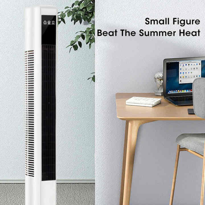Factory 2023 Safety Bladeless  36 Inch Oscillating Tower & Pedestal Fans with Remote Control Portable Fan New Design
