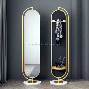 Зеркало напольное в полный рост в металлической раме на заказ, по цене производителя - Product Image 1