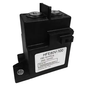 Composant électronique nouveau relais de puissance d'énergie 12V/24VDC 100A HFE80V-100/150-12-HTC5 module de relais