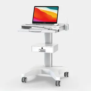 12-17 Inch Monitor Use Mobile Dental Clinic Intraoral 3D Scanner Trolley Cart