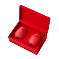 Confezione Regalo per Set da Tè OMT di Lusso Personalizzata con Magnete, Colore PMS, Materiali Riciclati, Scatola a Conchiglia in Cartone Goffrato