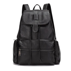 Moda Vintage borsa rossa <span class=keywords><strong>donna</strong></span> escursionismo <span class=keywords><strong>zaino</strong></span> in pelle per Laptop per la vita quotidiana - Product Image 2