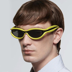 Nuevas Gafas de Sol Cat Eye Y2K Unisex, Montura de PC, Protección UV400, Estilo Urbano, Montura Pequeña, Gafas de Viaje a la Moda - Product Image 3