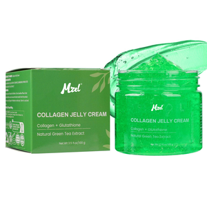 Crema de Colágeno en Gel con Extracto de Té Verde, Niacinamida y Colágeno Hidrolizado Liofilizado que Aumenta la Elasticidad de la Piel - Product Image 1