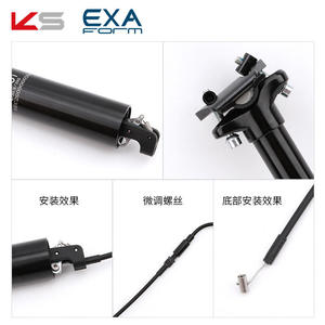 Tige de selle télescopique en aluminium KS EXA FORM 900i avec réglage de la hauteur, absorbe les vibrations, confort pour plusieurs cyclistes - Product Image 4