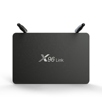 2023 nouvelle arrivée X96 Link S905W 2G 16G tv box Android 7.1 tv box vente chaude décodeur intelligent STB antenne routeur X96Link
