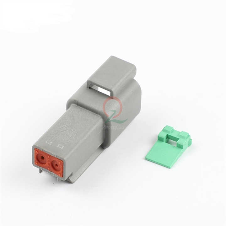 2 Connecteurs électriques étanches Deutsch 2 Broches - Réf. DT04-2P Et DT06-2S - Pour Automobile
