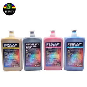 100% orijinal eko Solvent DX5 mürekkep 1000ML DX5 DX7 DX8 DX10 DX11 TX800 XP600 baskı kafası eko Solvent Inkjet yazıcı mürekkebi