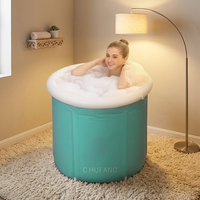 Vente en gros Personnaliser Nouveau Design Pvc Pliant Adultes Gonflable Glace et Bain Chaud Bassins Baril Baignoire Usine