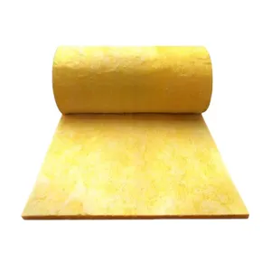 Grosir selimut wol serat kaca bahan isolasi termal Premium untuk dinding dan atap