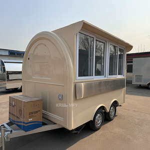Factory Price Food Trucks Mobile Kitchen Full Equipment Coffee Trailer with CE Certificated Catering Trailers <b>for</b> <b>Sale</b> - Product Image 2