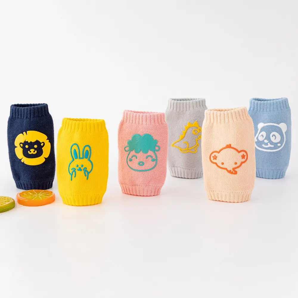 Hot Sale Wholesale Tube Protecting Legging Anti Slip Infant Baby Cute Cartoon Animals Leg Warmers