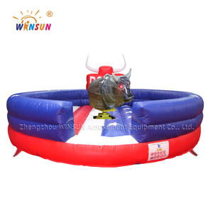 WINSUN Nuevo y Popular <span class=keywords><strong>Juego</strong></span> Deportivo Inflable Comercial de Toreo del Salvaje Oeste para Adultos - Product Image 2