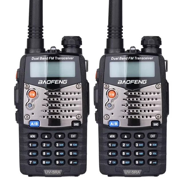 BAOFENG UV-5RA Walkie Talkie Portable Ham Radio Station Dual Band VHF136-174 UHF400-520 MHz Transceiver Two Way Radio UV5RA