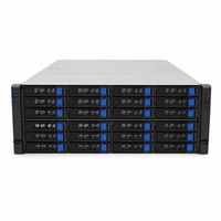 KY5888G1 Châssis de serveur GPU 4U 36 disques avec ventilateur 6056 pour refroidissement haute puissance, montage en rack, pour centre de données d'apprentissage profond et d'IA